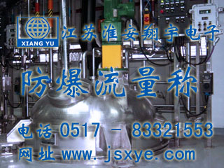 反應(yīng)釜防爆計(jì)量系統(tǒng)廠(chǎng)家江蘇淮安翔宇電子助力浙江海森制藥計(jì)量自動(dòng)化